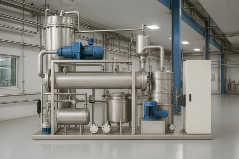 VHPS,compact, skid mounted distillation system