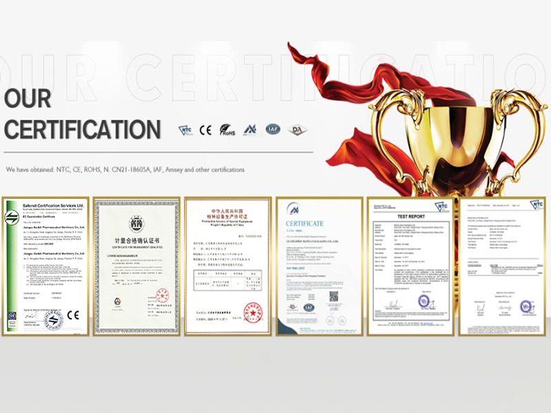 the Certificates of super distillation